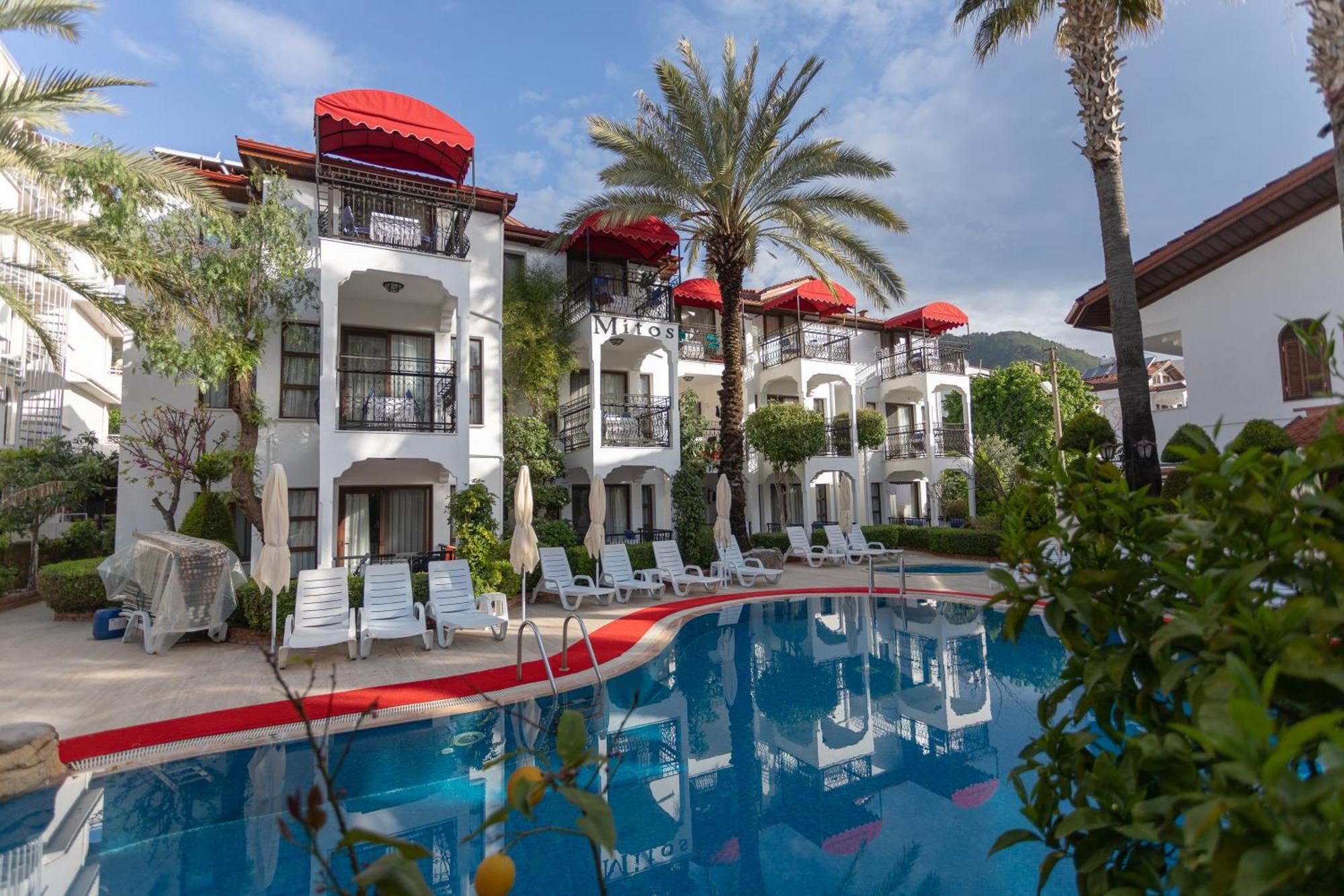 Mitos Apartments Marmaris Bagian luar foto